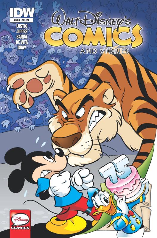 WALT DISNEY COMICS & STORIES #724