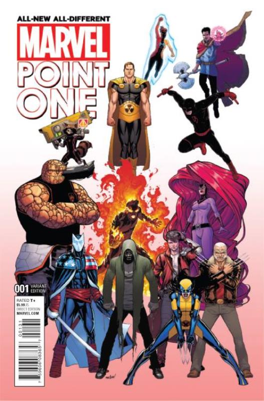 ALL NEW ALL DIFFERENT POINT ONE #1 MARQUEZ B VARIANT