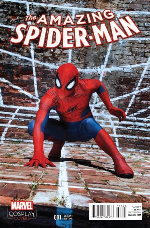 AMAZING SPIDER-MAN #1 1:15 COSPLAY VARIANT