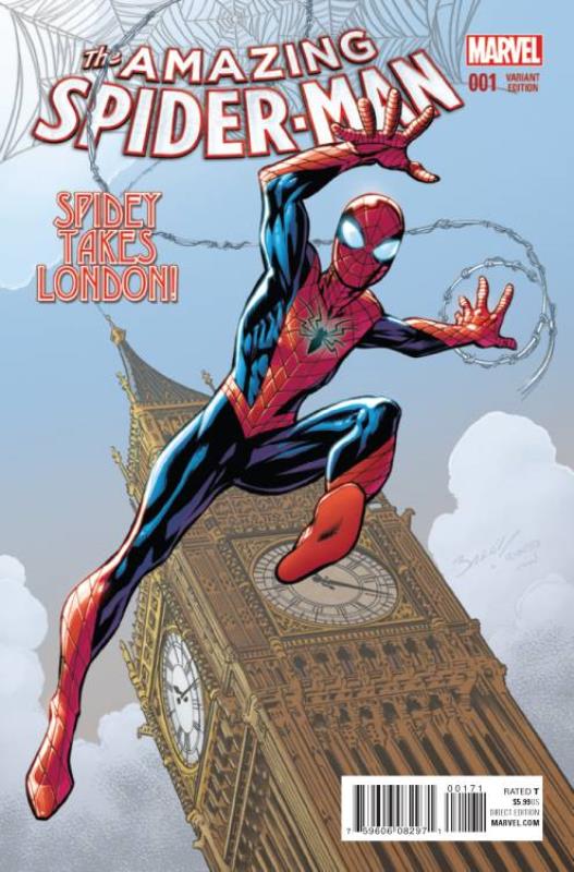 AMAZING SPIDER-MAN #1 1:25 BAGLEY VARIANT