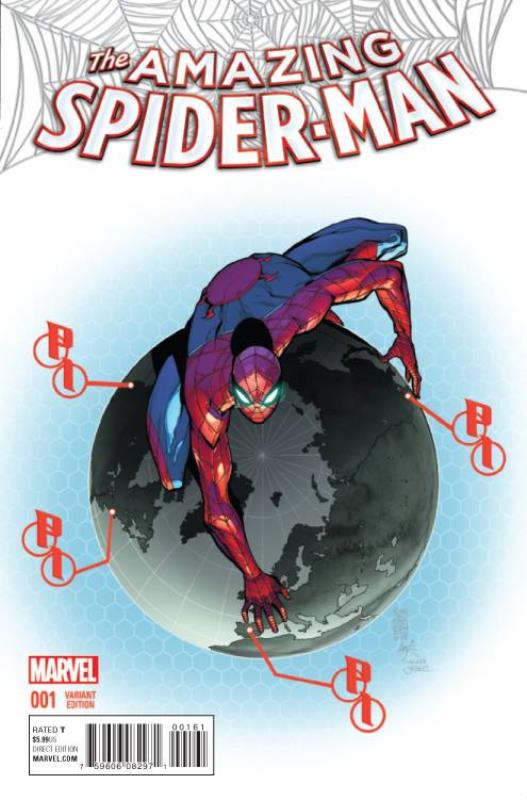 AMAZING SPIDER-MAN #1 1:50 CAMUNCOLI VARIANT