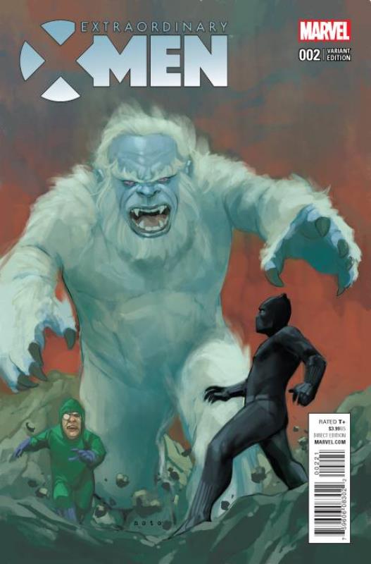 EXTRAORDINARY X-MEN #2 1:10 NOTO KIRBY MONSTER VARIANT