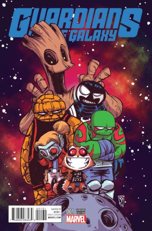 GUARDIANS OF GALAXY #1 YOUNG VARIANT