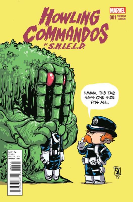 HOWLING COMMANDOS OF SHIELD #1 YOUNG VARIANT