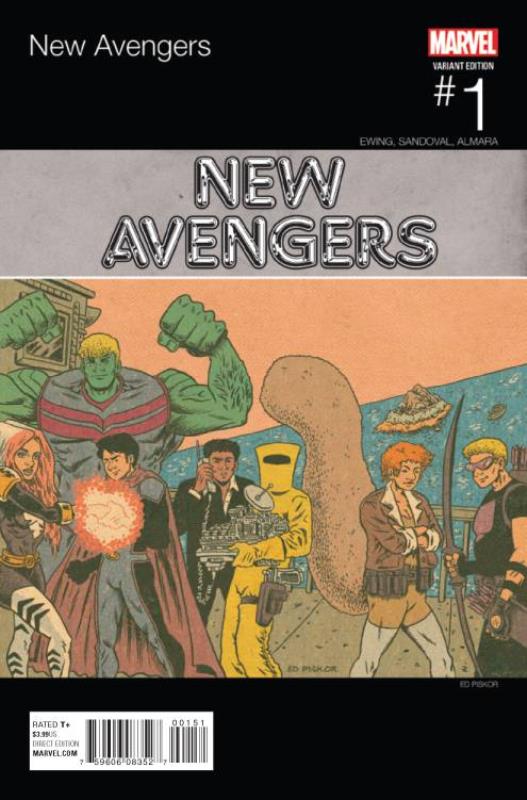 NEW AVENGERS #1 HIP HOP VARIANT