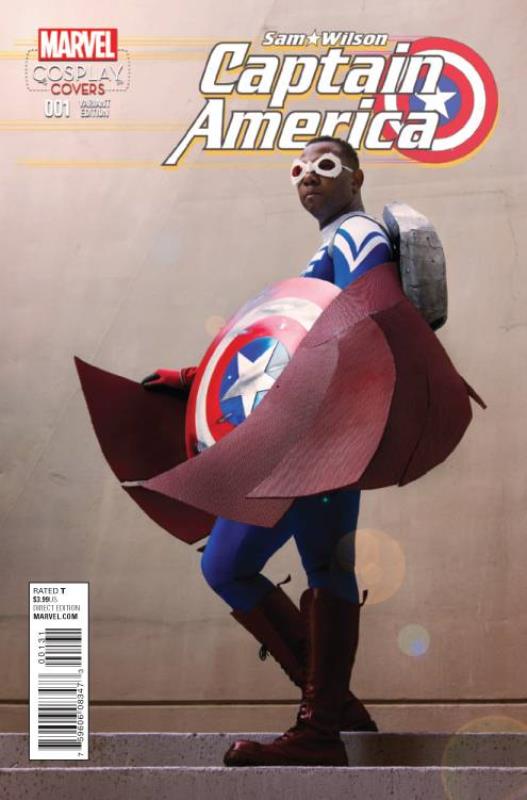 CAPTAIN AMERICA SAM WILSON #1 1:15 COSPLAY VARIANT