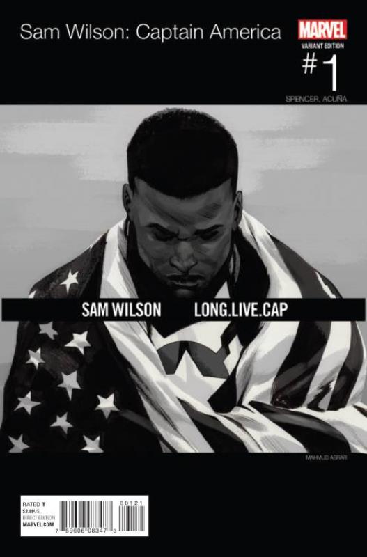 CAPTAIN AMERICA SAM WILSON #1 ASRAR HIP HOP VARIANT