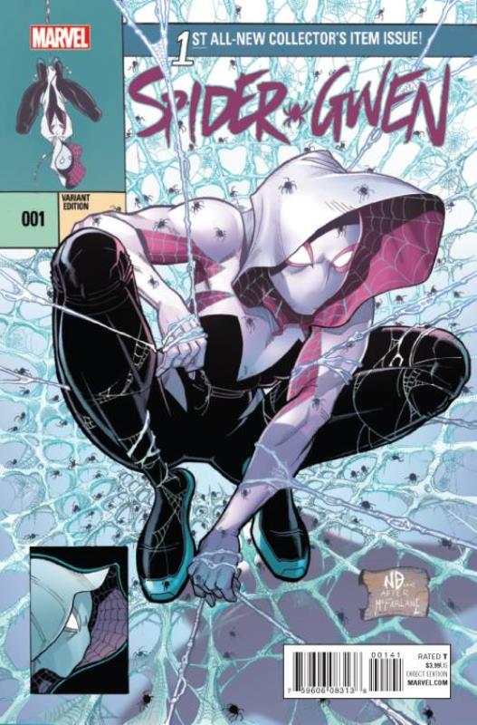 SPIDER-GWEN #1 1:25 BRADSHAW VARIANT