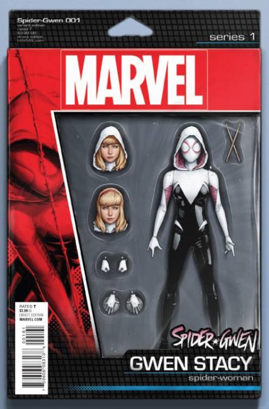 SPIDER-GWEN #1 CHRISTOPHER ACTION FIGURE VARIANT