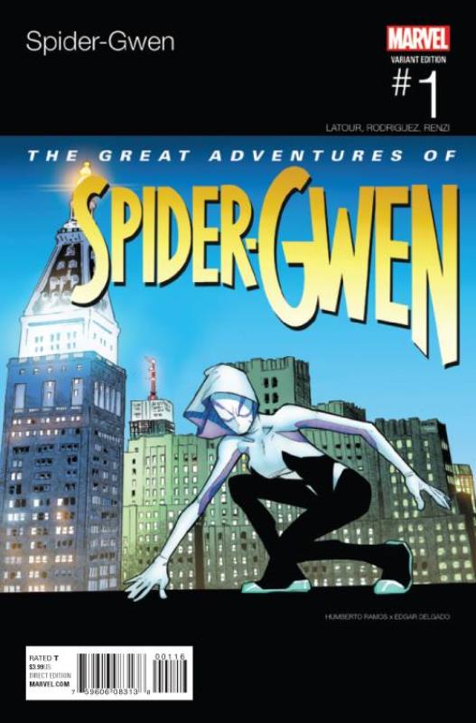 SPIDER-GWEN #1 RAMOS HIP HOP VARIANT