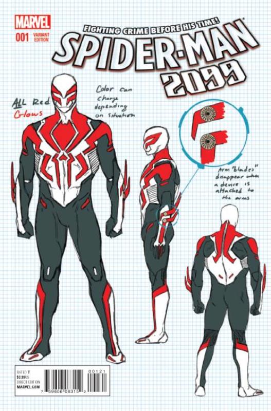 SPIDER-MAN 2099 #1 1:20 ANKA DESIGN VARIANT