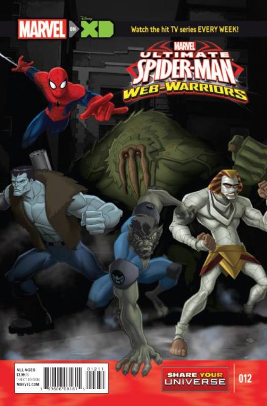 MARVEL UNIVERSE ULT SPIDER-MAN WEB WARRIORS #12