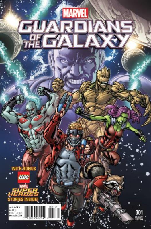 MARVEL UNIVERSE GUARDIANS OF GALAXY #1 1:10 RYAN VARIANT