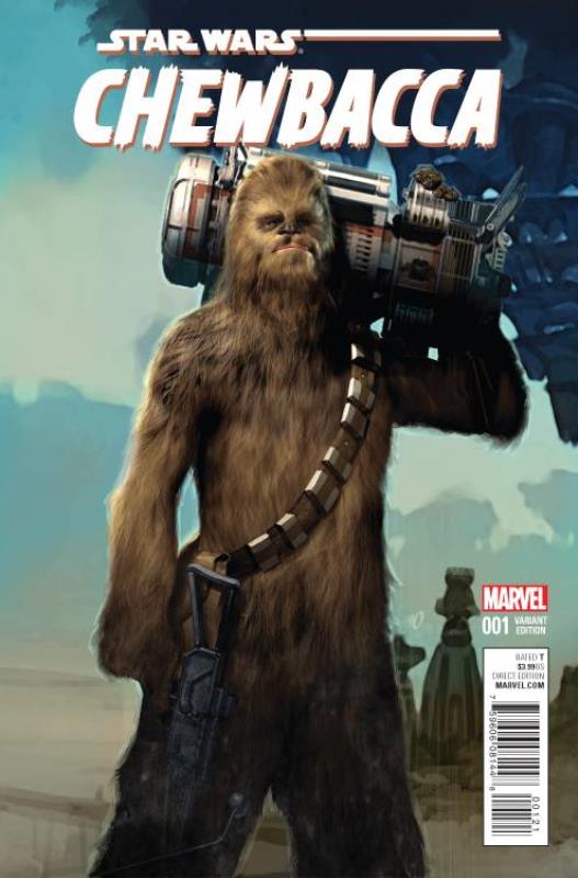 CHEWBACCA #1 (OF 5) 1:25 OLIVETTI VARIANT