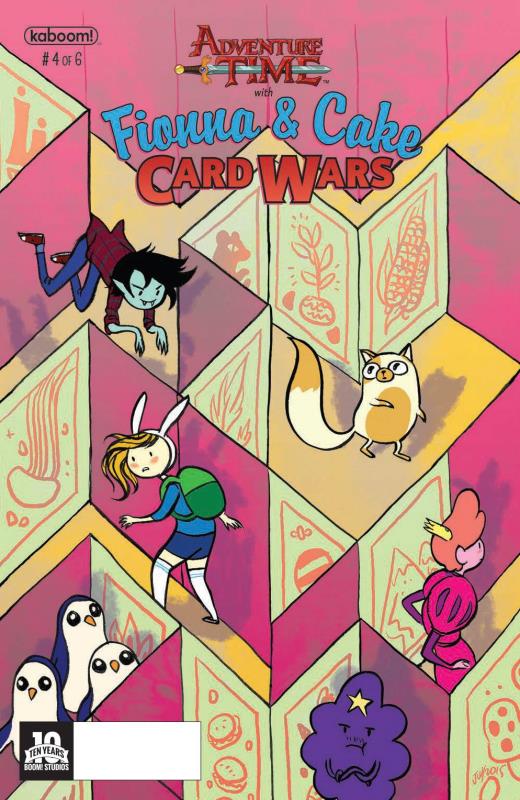 ADVENTURE TIME FIONNA & CAKE CARD WARS #4 (OF 6)