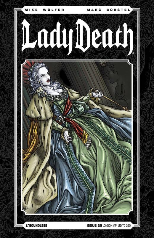 LADY DEATH (ONGOING) #25 LONDON VIP CVR (MR)