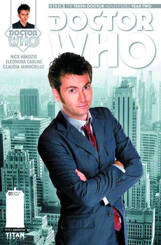 DOCTOR WHO 10TH YEAR 2 #2 SUBSCRIPTION PHOTO