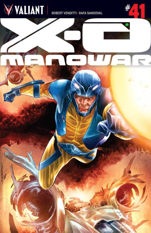 X-O MANOWAR #41 CVR A SANDOVAL