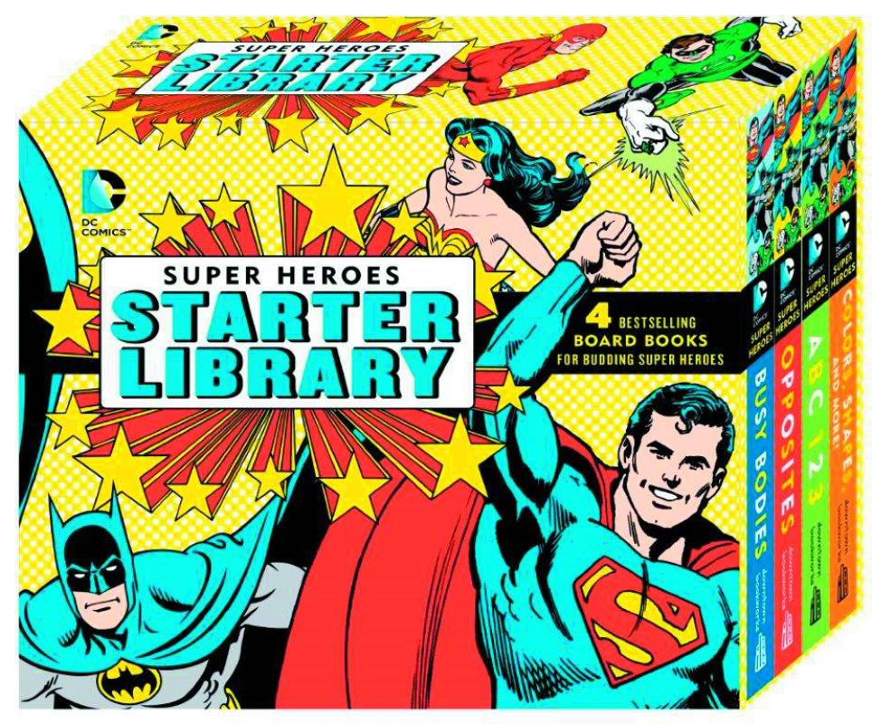 DC SUPER HERO SUPER BABY STARTER LIBRARY