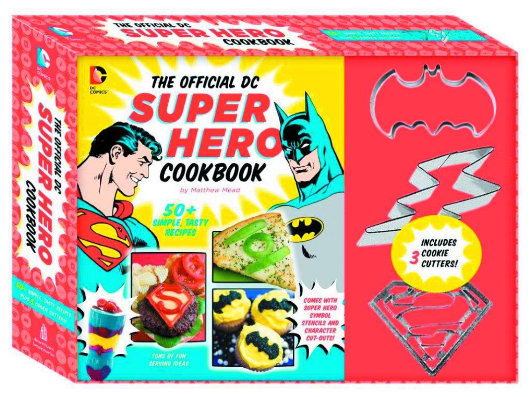 OFFICIAL DC SUPER HERO COOKBOOK DELUXE EDITION