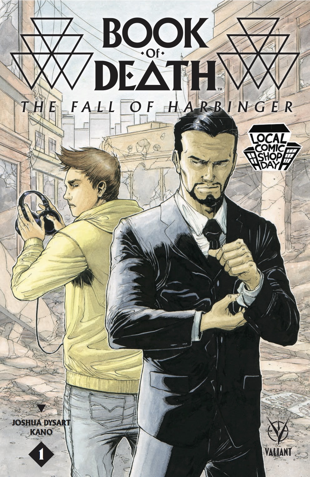 LCSD 2015 BOOK OF DEATH FALL OF HARBINGER #1