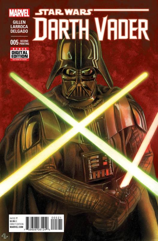 DARTH VADER #5 GRANOV 2ND PTG VARIANT