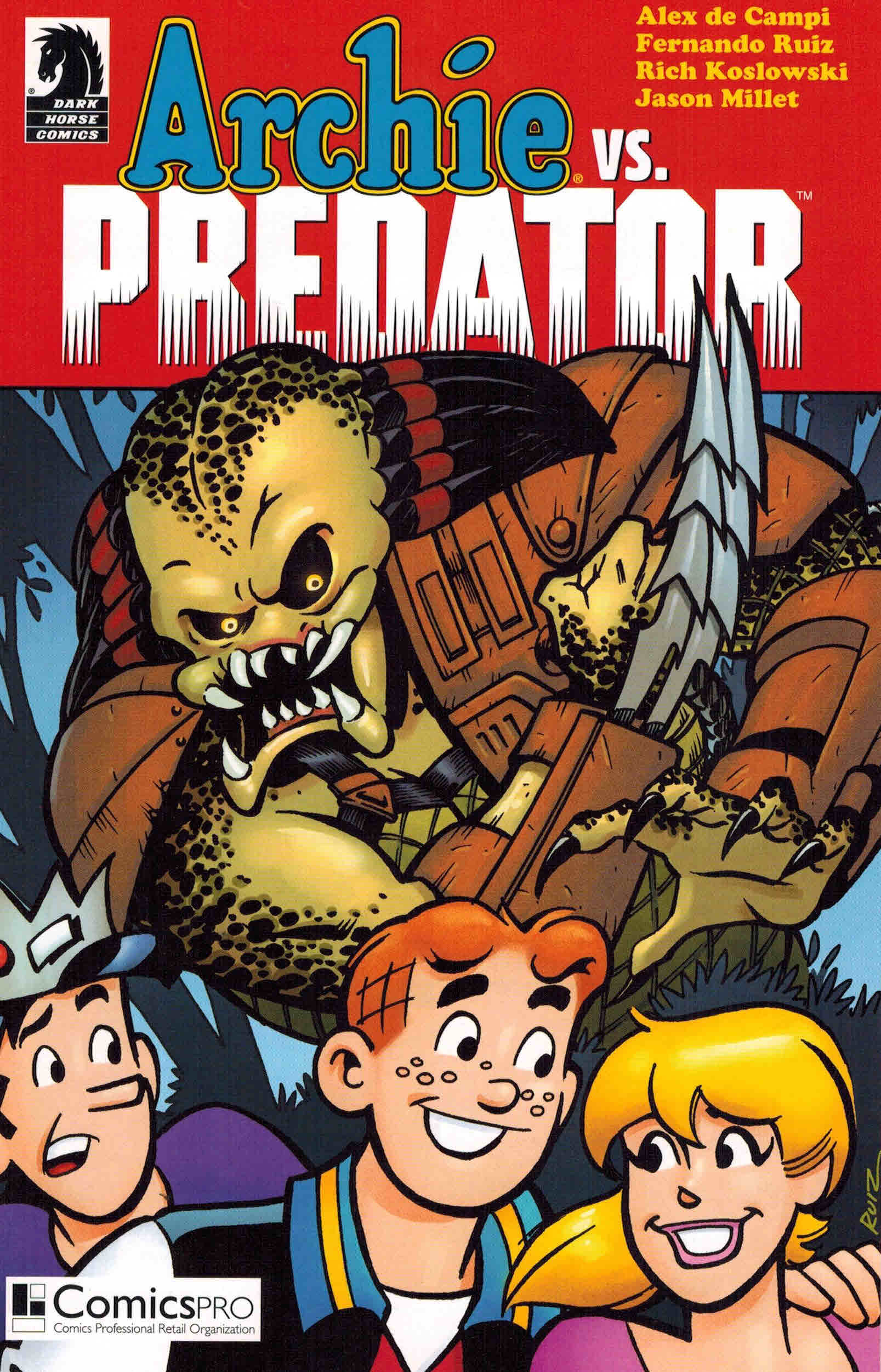 Premium comics. Арчи против хищника. Archie vs Predator. Арчи предатор комикс. Комильфо Арчи против хищника.