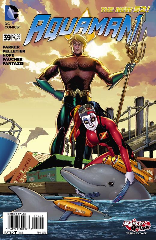 AQUAMAN #39 HARLEY QUINN VARIANT ED