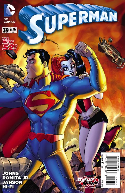 SUPERMAN #39 HARLEY QUINN VARIANT ED