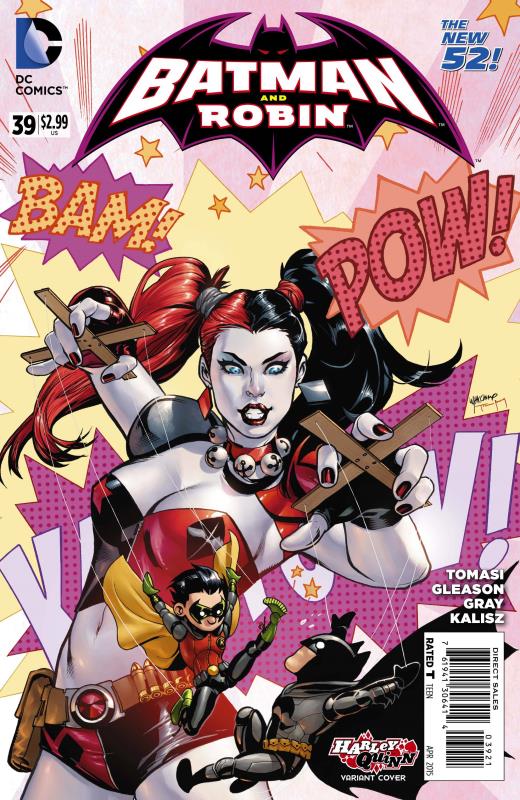 BATMAN AND ROBIN #39 HARLEY QUINN VARIANT ED