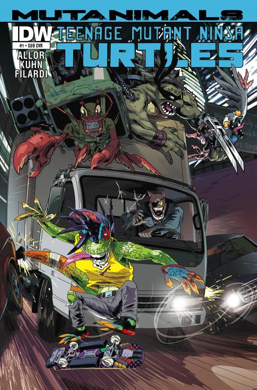 TMNT MUTANIMALS #1 (OF 4) SUBSCRIPTION VARIANT