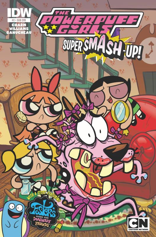 POWERPUFF GIRLS SUPER SMASH-UP #2 (OF 6) SUBSCRIPTION VARIANT