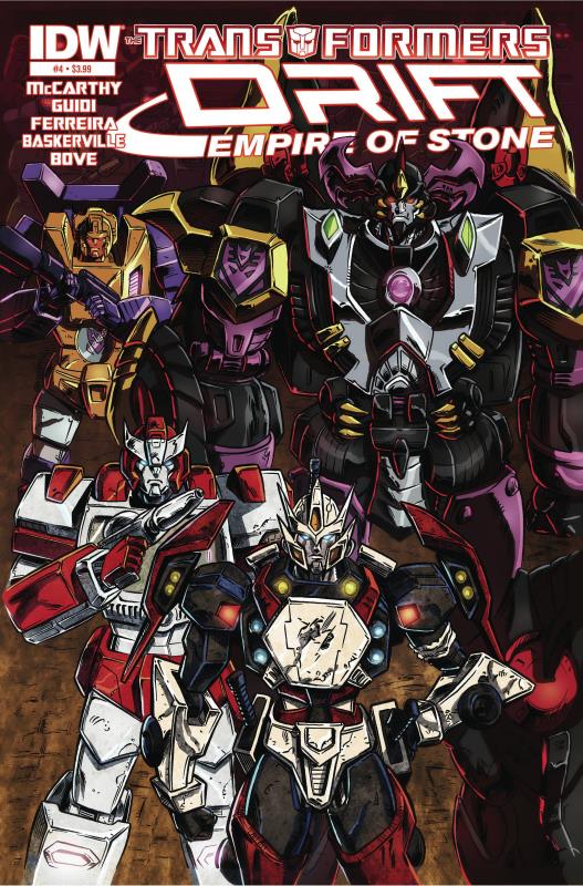 TRANSFORMERS DRIFT EMPIRE OF STONE #4 (OF 4)