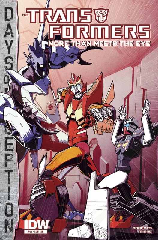 TRANSFORMERS MORE THAN MEETS EYE #38 SUBSCRIPTION VARIANT