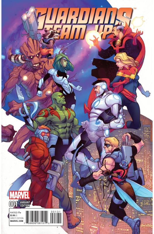 GUARDIANS TEAM-UP #1 1:25 FERRY VARIANT