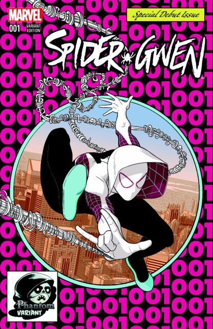 SPIDER-GWEN #1 COLOR PHANTOM VARIANT