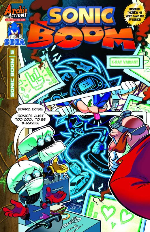 SONIC BOOM #5 X RAY VARIANT CVR