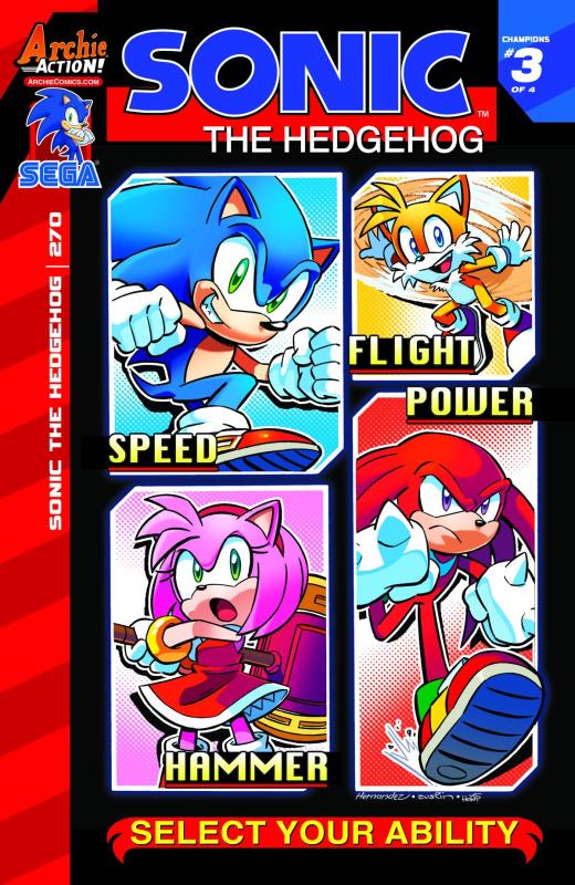 SONIC THE HEDGEHOG #270 REG CVR