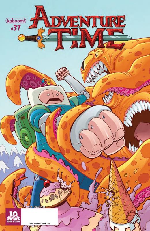 ADVENTURE TIME #37 SUBSCRIPTION GAYLORD VARIANT