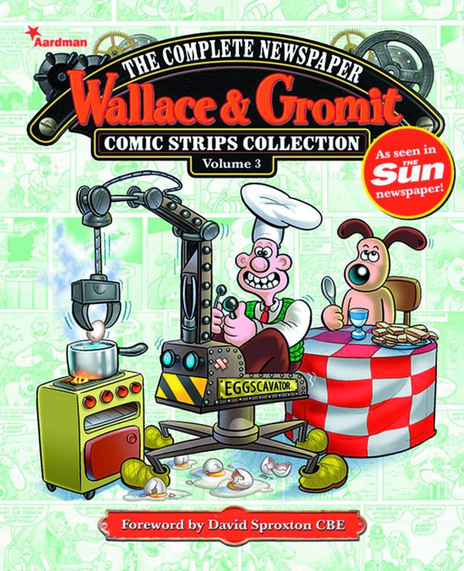 WALLACE & GROMIT NEWSPAPER STRIPS HARDCOVER