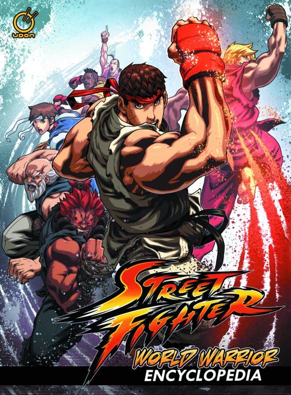 STREET FIGHTER WORLD WARRIOR ENCYCLOPEDIA HARDCOVER