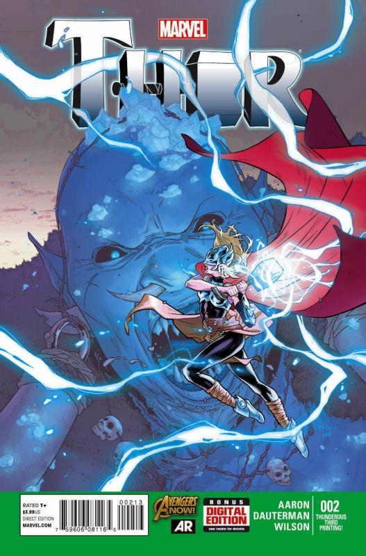 THOR #2 DAUTERMAN 3RD PTG VARIANT (PP #1166)