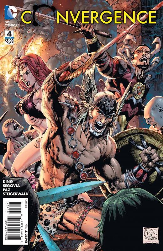 CONVERGENCE #4 (OF 8) TONY S DANIEL VARIANT ED