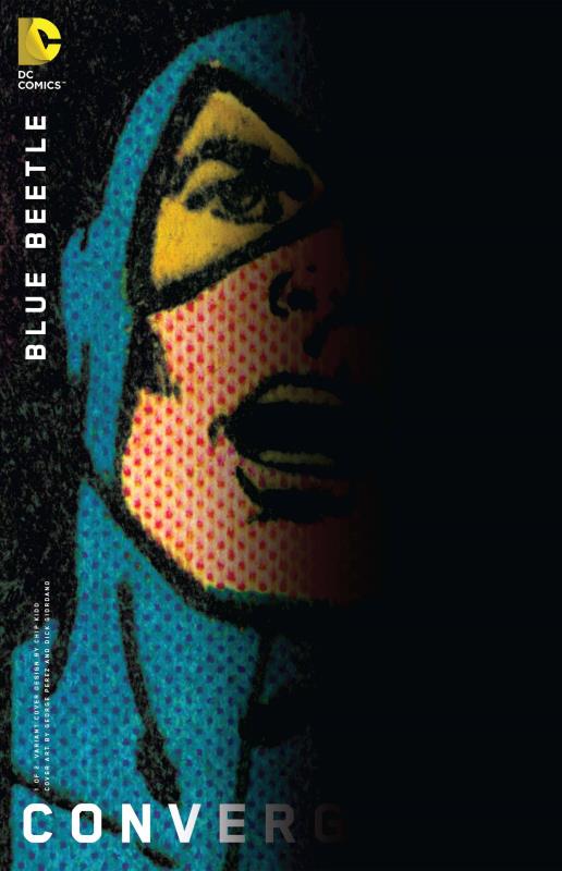 CONVERGENCE BLUE BEETLE #1 CHIP KIDD VARIANT ED