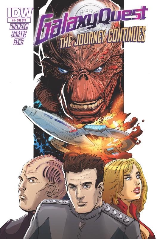 GALAXY QUEST JOURNEY CONTINUES #4 (OF 4) SUBSCRIPTION VARIANT