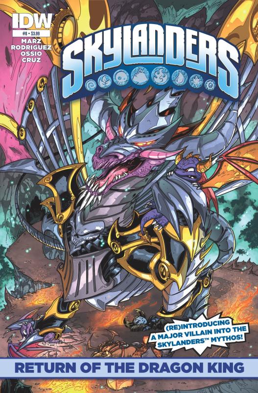 SKYLANDERS #8 RTN OF DRAGON KING