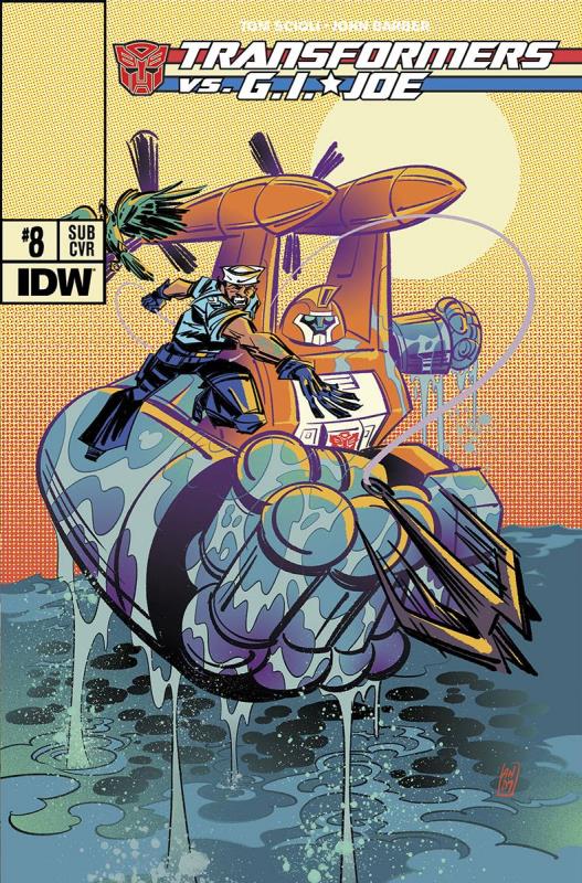 TRANSFORMERS VS GI JOE #8 SUBSCRIPTION VARIANT