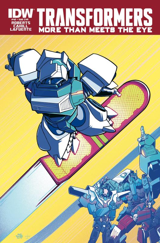 TRANSFORMERS MORE THAN MEETS EYE #40 SUBSCRIPTION VARIANT