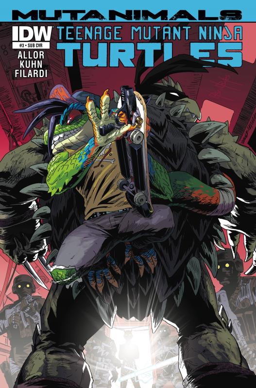 TMNT MUTANIMALS #3 (OF 4) SUBSCRIPTION VARIANT