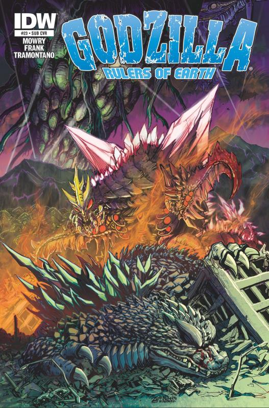 GODZILLA RULERS OF THE EARTH #23 SUBSCRIPTION VARIANT